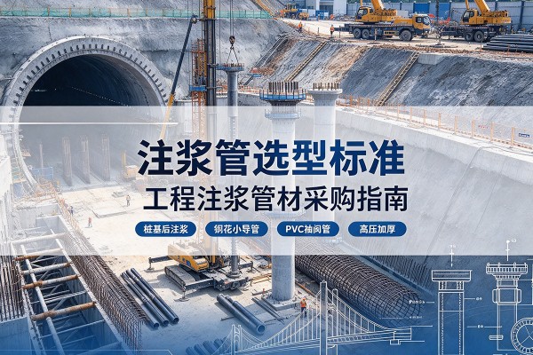 绥江注浆管选型标准