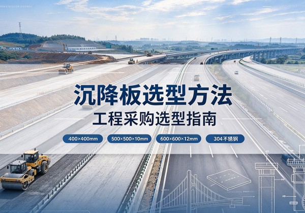 绥江沉降板选择方法