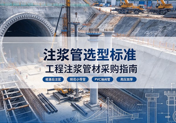绥江注浆管选型标准